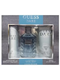 Guess Guess Dare For Men Set regalo eau de toilette 100 ml gel