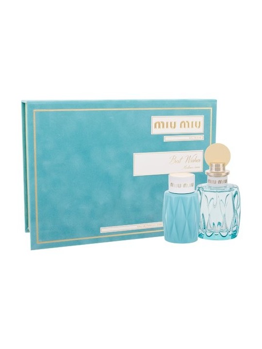 Miu Miu LEau Bleue SET eau de parfum 100 ml lozione corpo 100