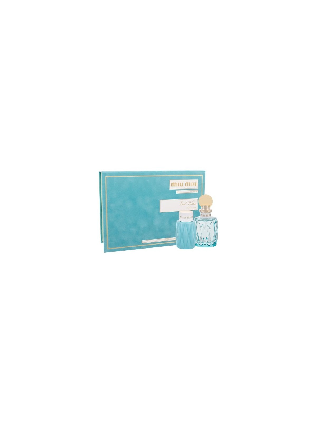 Miu Miu LEau Bleue SET eau de parfum 100 ml lozione corpo 100