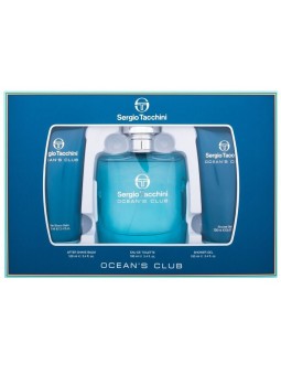 Sergio Tacchini Set regalo Oceans Club eau de toilette 100 ml