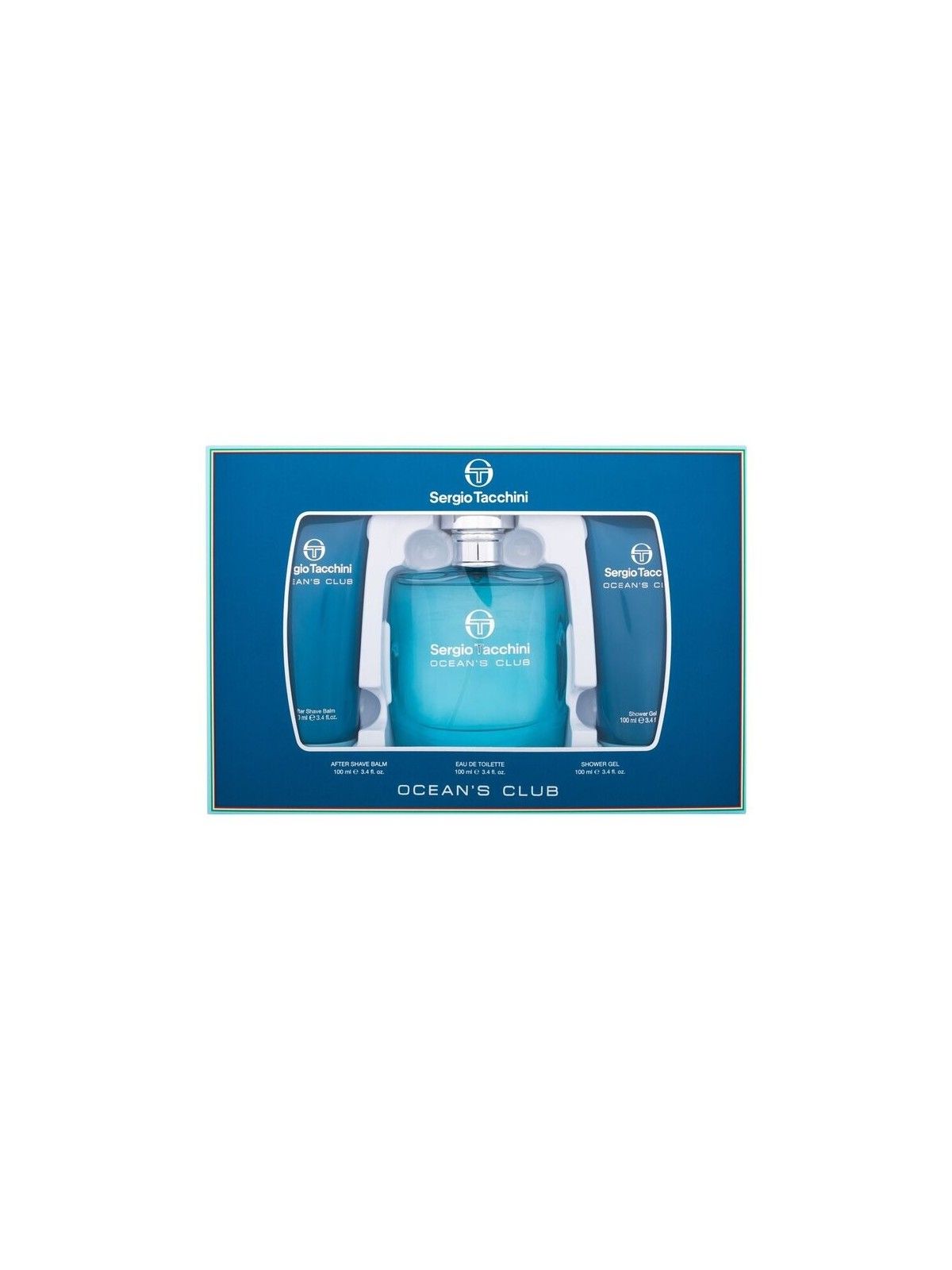 Sergio Tacchini Set regalo Oceans Club eau de toilette 100 ml