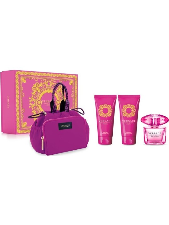 Versace Set regalo Bright Crystal Absolu eau de parfum 90 ml