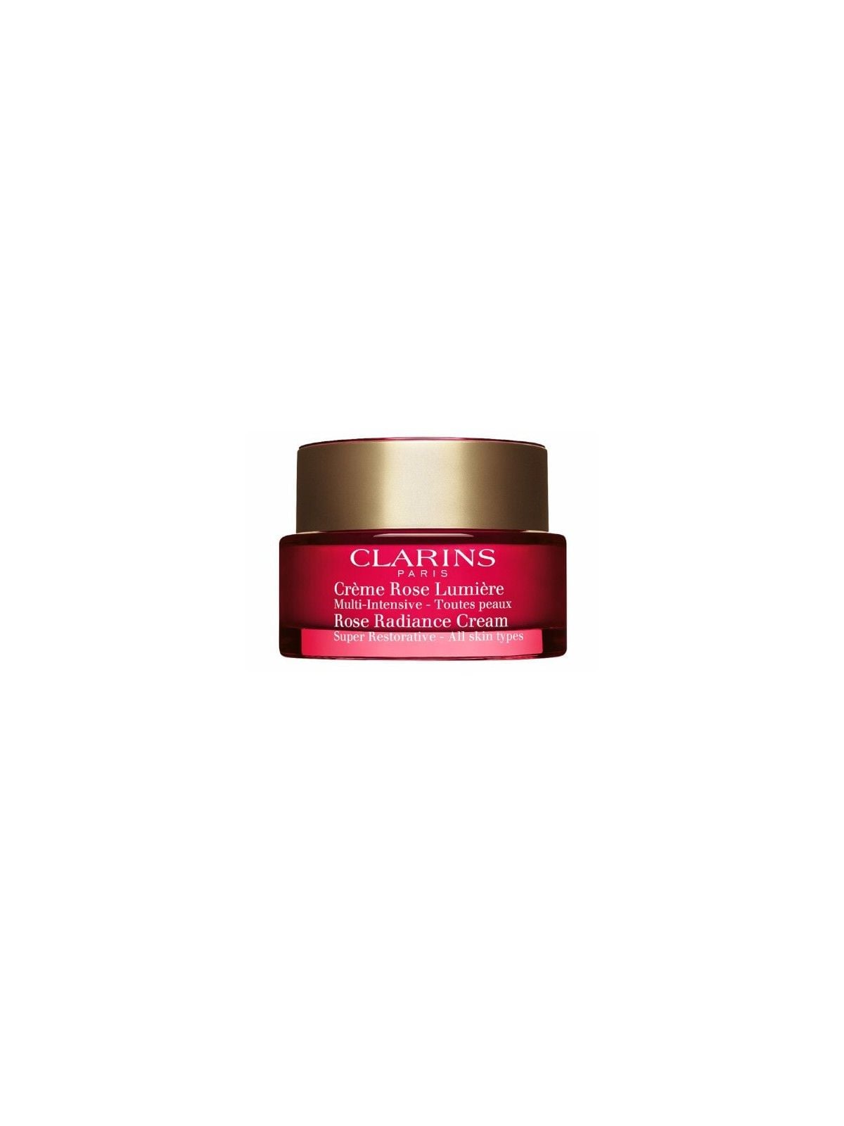 Clarins Super Restorative Rose Radiance Cream donna 50ml All Skin Types Clarins www.essenzetotalstyle.com 