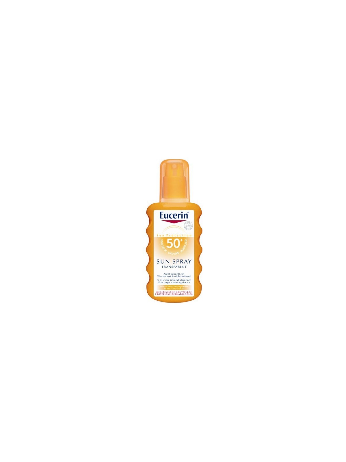 Eucerin Clear Sun Spray SPF 50 Abbronzante spray trasparente