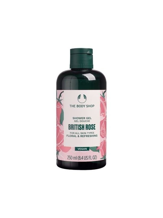 The Body Shop Gel doccia British Rose Gel doccia donna 60ml