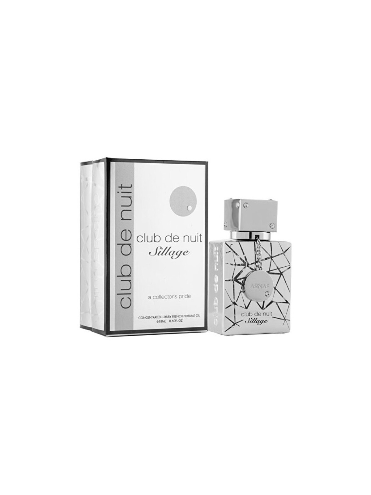 Armaf Olio profumato Club De Nuit Sillage uomo 18ml
