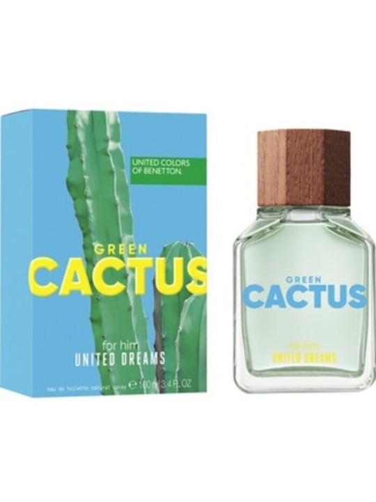 Benetton United Dreams Green Cactus eau de toilette uomo 100ml