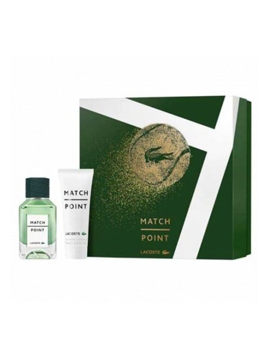 Lacoste Set regalo Match Point eau de toilette 50 ml e gel