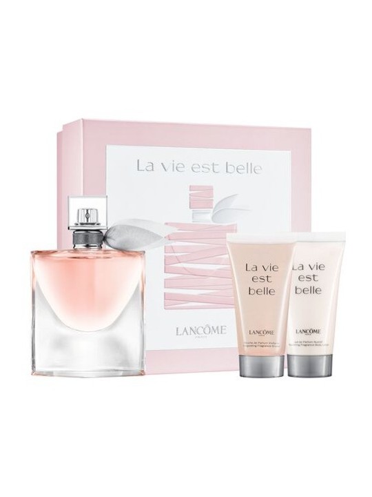 LANCOME SET La Vie Est Belle Eau de parfum spray 50ml LOZIONE