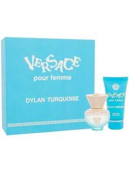 Versace Dylan Turquoise pour Femme Set regalo eau de toilette