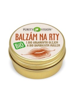 Purity Vision Balsamo labbra BIO con olio di argan biologico da
