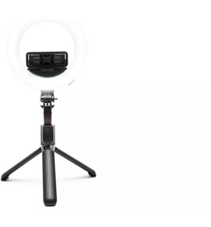 RioBeauty Luce ad anello per treppiede per vlogging Luce ad