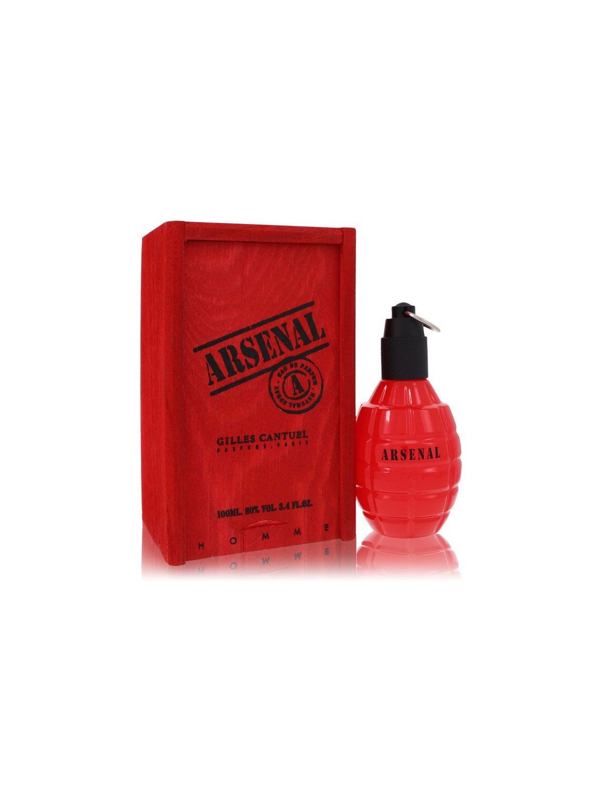 Gilles Cantuel Arsenal Red Eau De Parfum 100ml uomo Natural