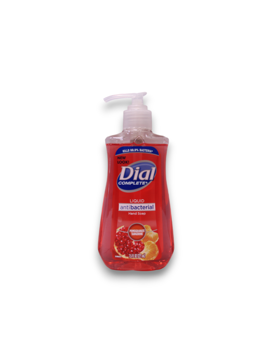Dial Sapone Liquido Antibatterico per Mani al Melograno e