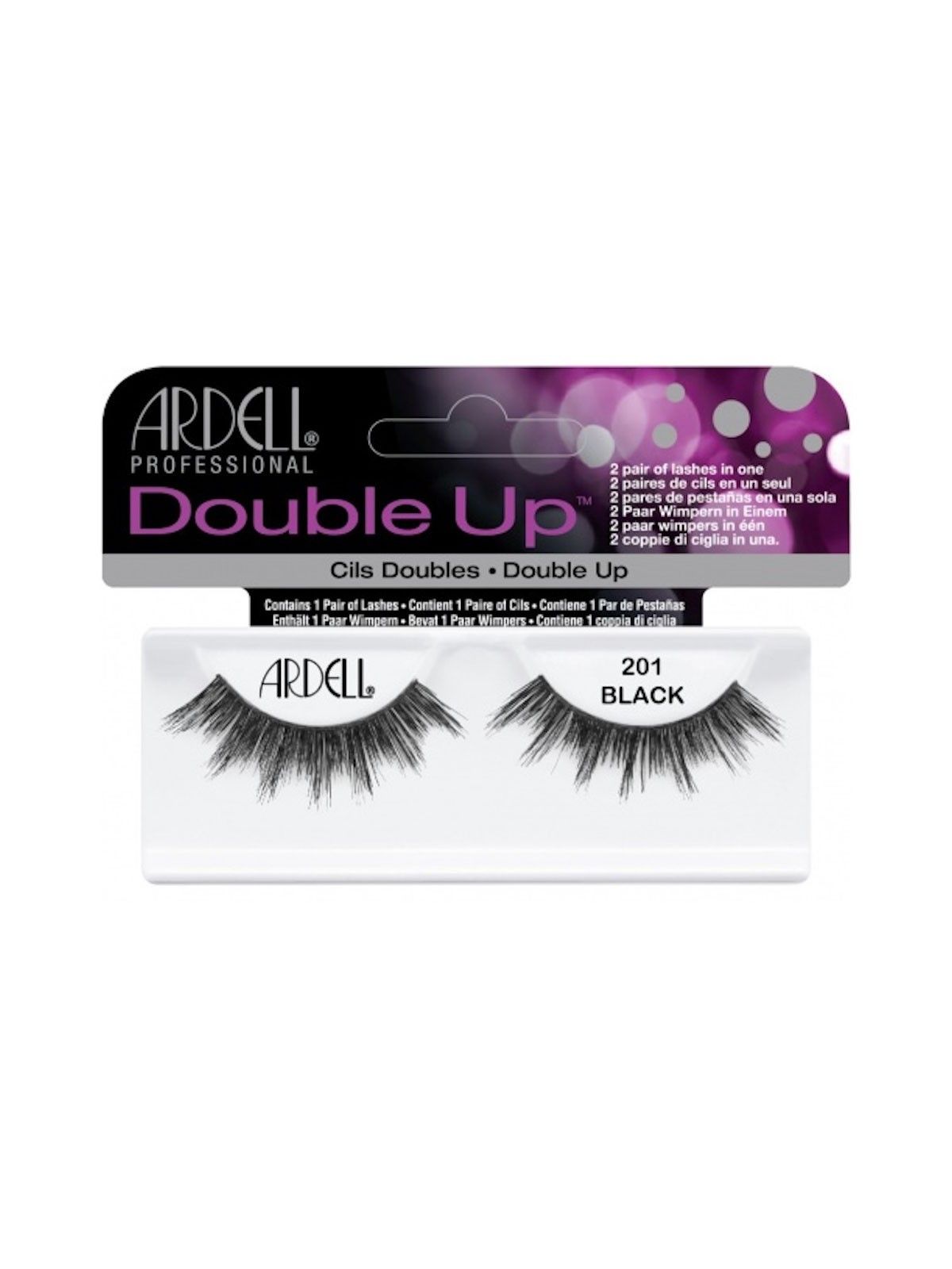 Ardell Double Up Ciglia Finte 201 Nero donna
