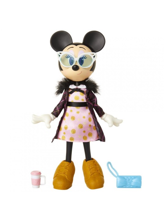 Disney Bambola Minnie Mouse Dolce Latte per Ragazze Donna