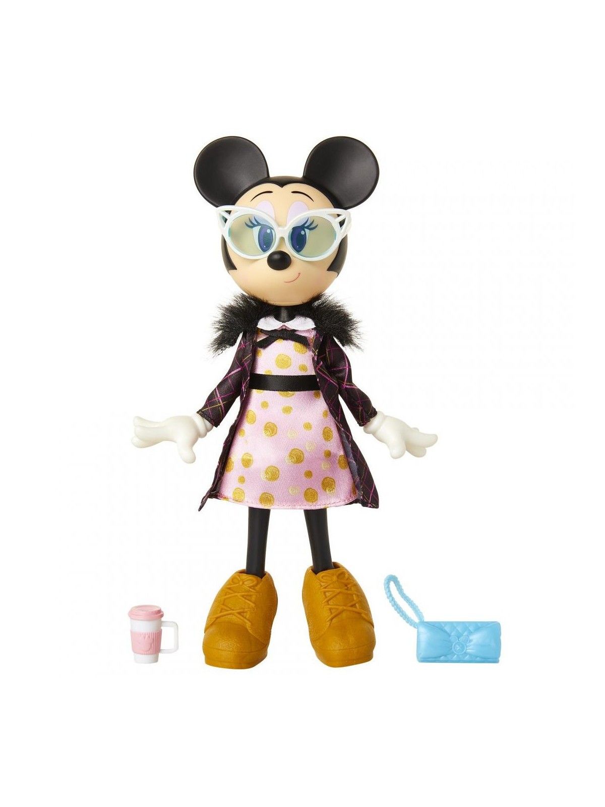 Disney Bambola Minnie Mouse Dolce Latte per Ragazze Donna
