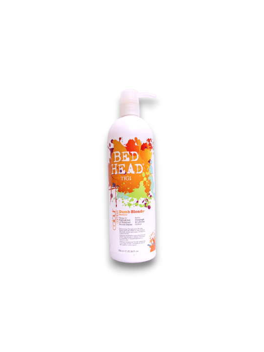 Tigi Bed Head Shampoo per Bionde Dumb Blonde per la Protezione