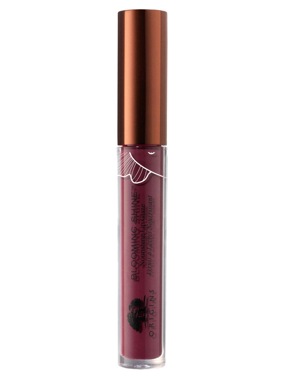 Origins Blooming Shine Gloss Labbra 12 Orchidea di Mezzanotte