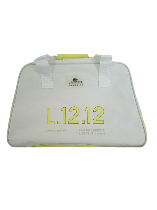 Lacoste Eau de Lacoste L1212 Blanc Borsa da ViaggioPalestra in