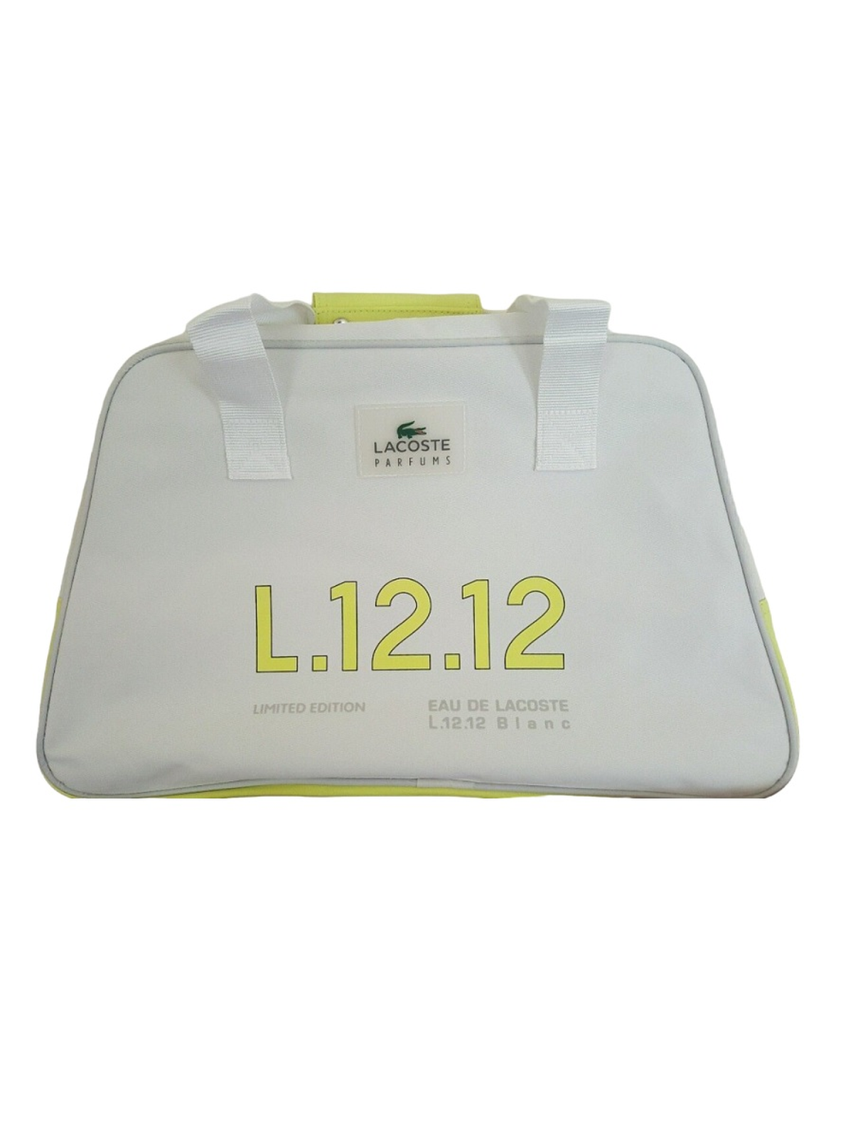 Lacoste Eau de Lacoste L1212 Blanc Borsa da ViaggioPalestra in