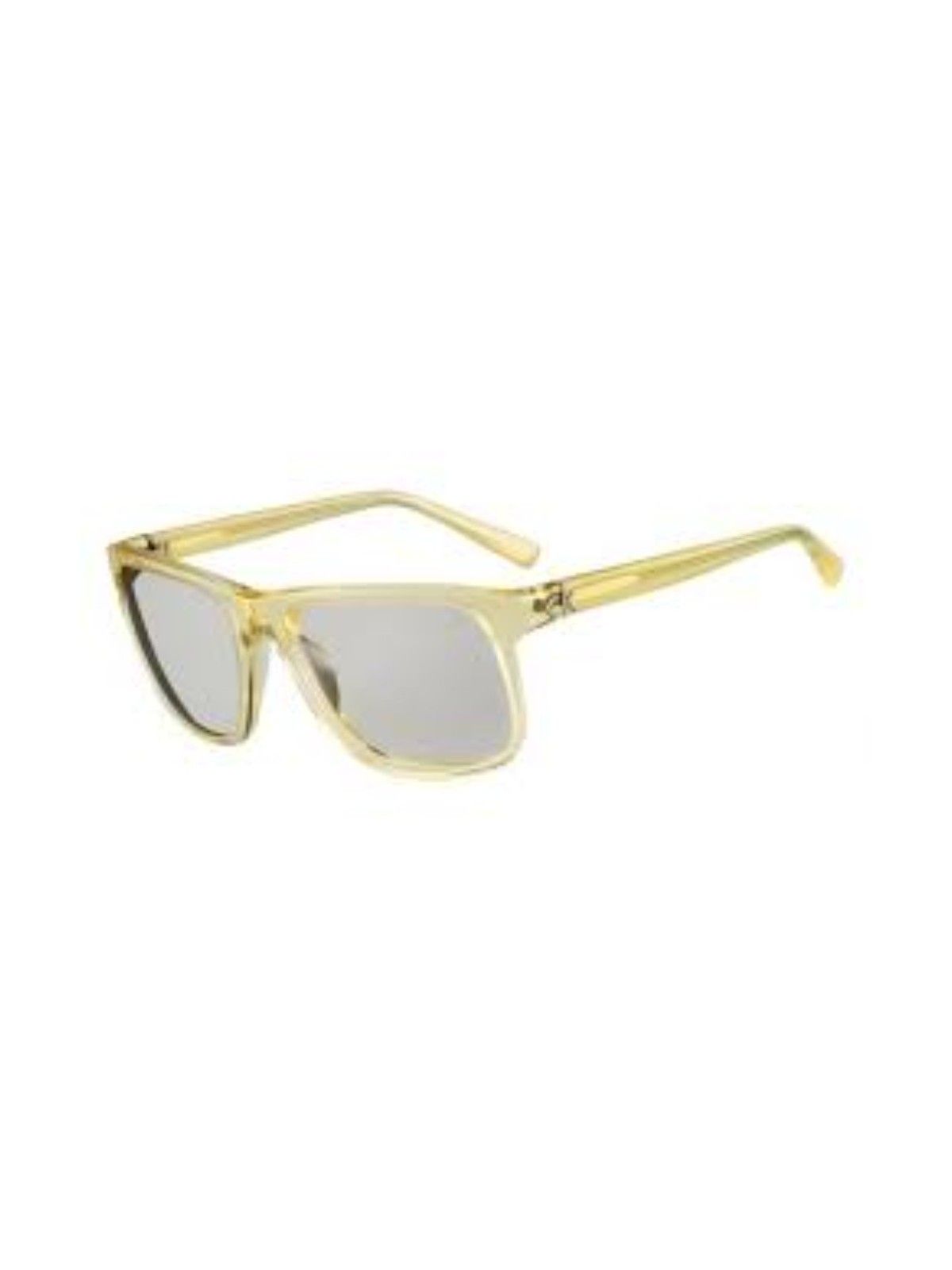 Calvin Klein Occhiali da Sole 4195S57 Giallo Pallido per Uomo