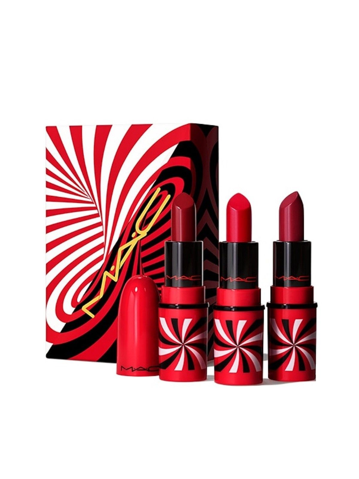 Set di Trucchi Minuscoli MAC Mini Rossetto in Crema Opaco