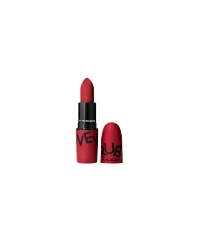 MAC Rossetto in Crema Idratante Powder Kiss Ruby Nuovo 3 g donna