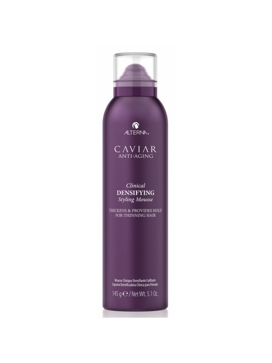 Alterna Caviar AntiAging Mousse di Styling per Capelli con Estratto di Caviale Densificante Clinico Tenuta Leggera Addensante Al
