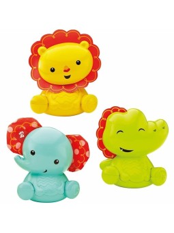Fisher Price RolyPolly Amici Leone Elefante Coccodrillo Set di