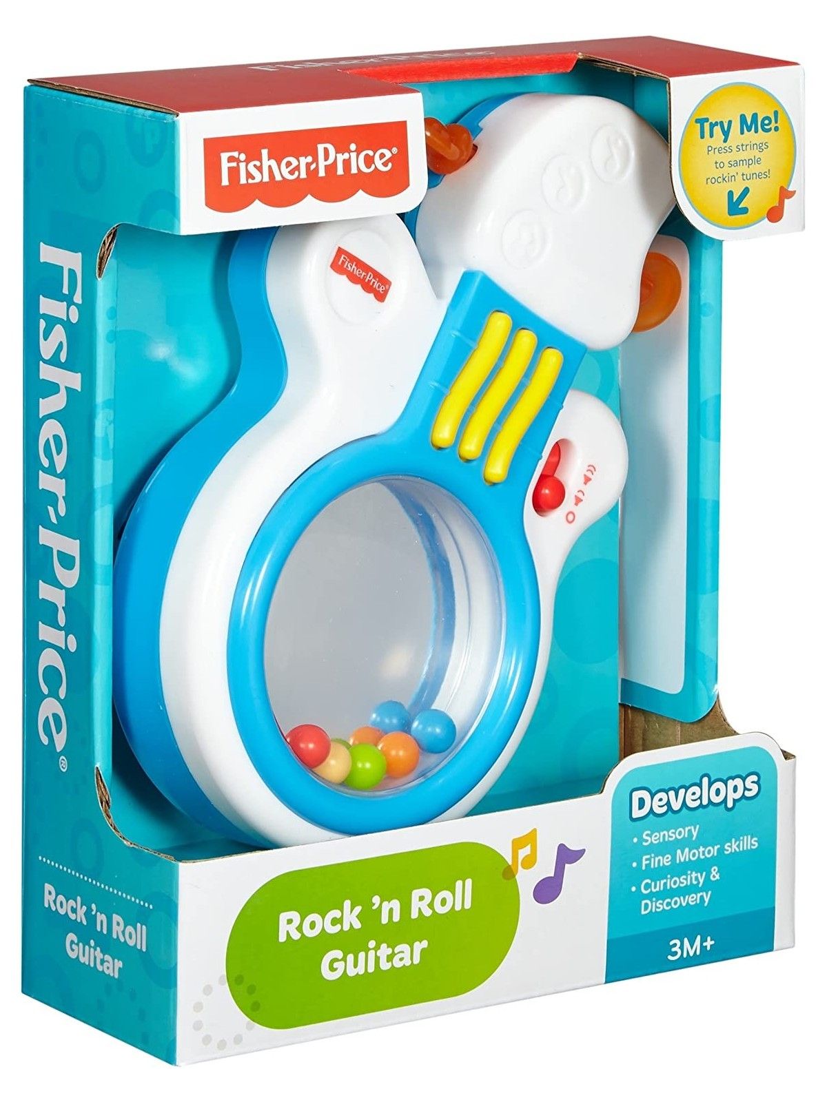 Fisher Price Chitarra Rock n Roll con Specchio Giocattolo