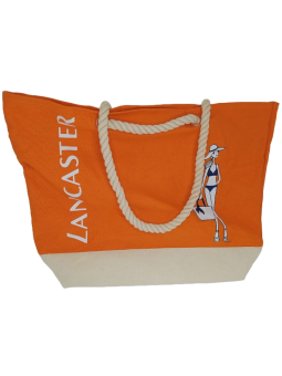 Lancaster Lancaster Borsa da Spiaggia Materiale Arancione 44 x