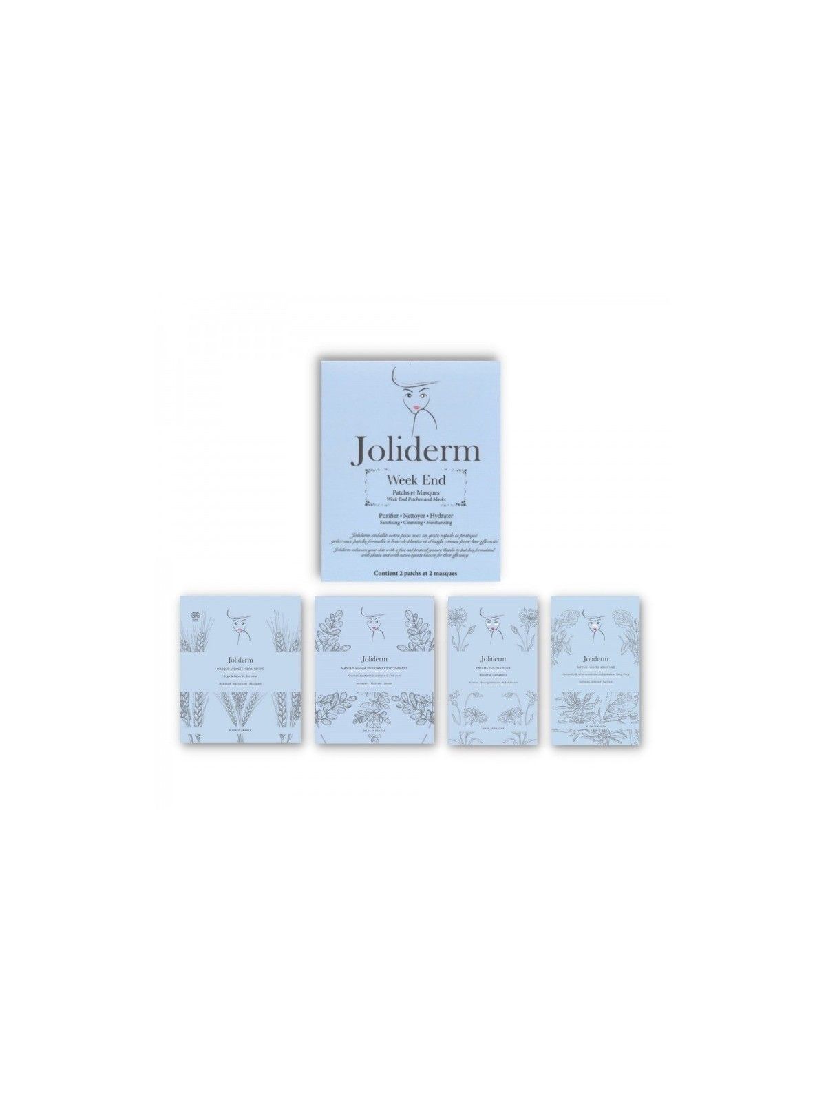 Set Weekend Joliderm Maschera Idratante al Cocco Joliderm per