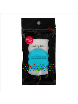 Rolling Hills Spugna di Silicone per Trucco Blu Unisex Rolling