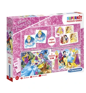 Clementoni SuperKit Disney Principesse Puzzle 2 x 30 48 28