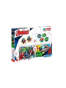 Clementoni SuperKit Marvel Avengers Puzzle 2 x 30 48 28 pezzi
