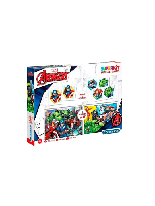 Clementoni SuperKit Marvel Avengers Puzzle 2 x 30 48 28 pezzi