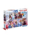 Clementoni Supercolor Puzzle Frozen 2 21411 4 pezzi per Ragazze
