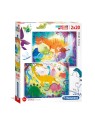 Clementoni Supercolor Puzzle Divertenti Dinos 2 x 20 pezzi 3