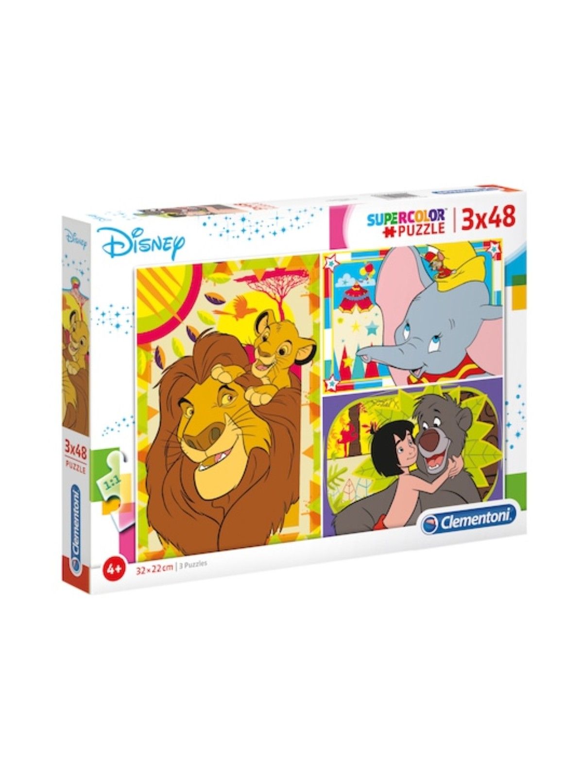 Clementoni Puzzle Disney Animali 104 pezzi4 anni unisex