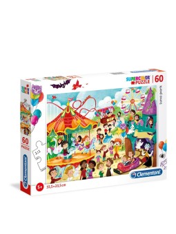 Clementoni Supercolor Puzzle Luna Park 60 pezzi per 5 anni