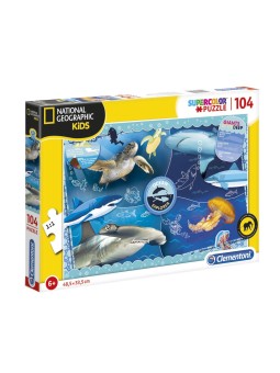 Clementoni National Geographic Kids Puzzle Esploratore Oceanico