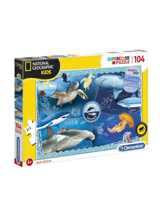 Clementoni National Geographic Kids Puzzle Esploratore Oceanico