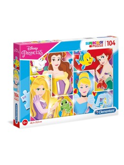 Clementoni Puzzle Disney Principesse 104 pezzi per Ragazze 6