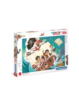 Clementoni Puzzle Pirati 104 pezzi6 anni unisex