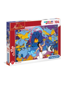Clementoni SuperColor Puzzle Aladyn 104 pezzi6 anni unisex