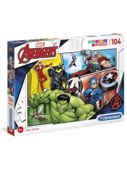 Clementoni Il Set di Costruzione Avengers 6 anni 104 pezzi