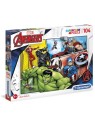 Clementoni Il Set di Costruzione Avengers 6 anni 104 pezzi