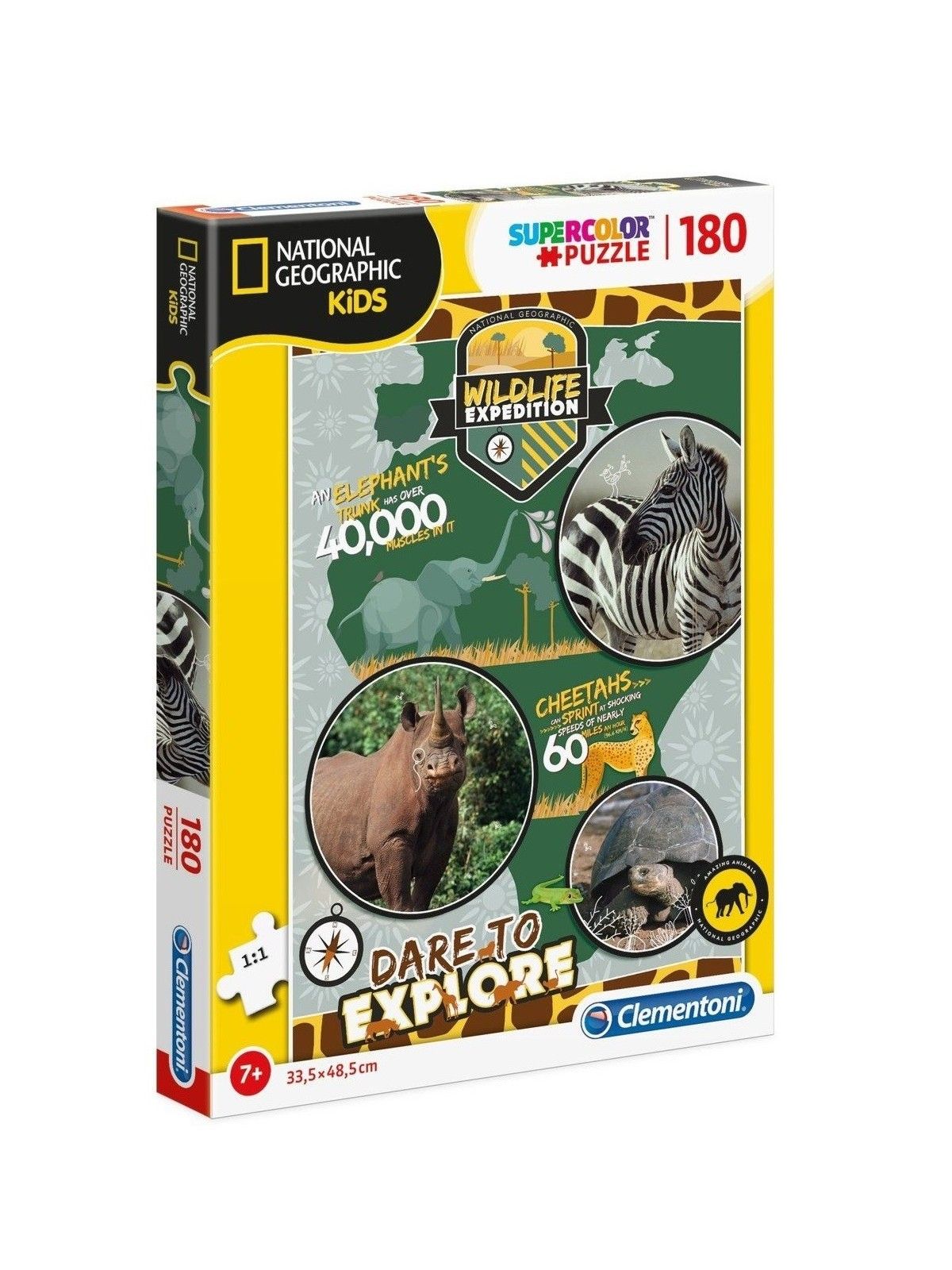 Clementoni National Geographic Kids Esplorazione della Fauna