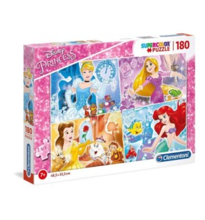 Clementoni SuperColor Puzzle Principesse Disney 29294 180 pezzi